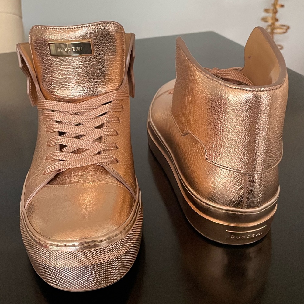 Mens Bronze Buscemi Shoes 8
